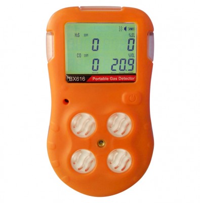 Detector de gases múltiples Gases Combustibles LEL / O2 / CO / H2S BX616