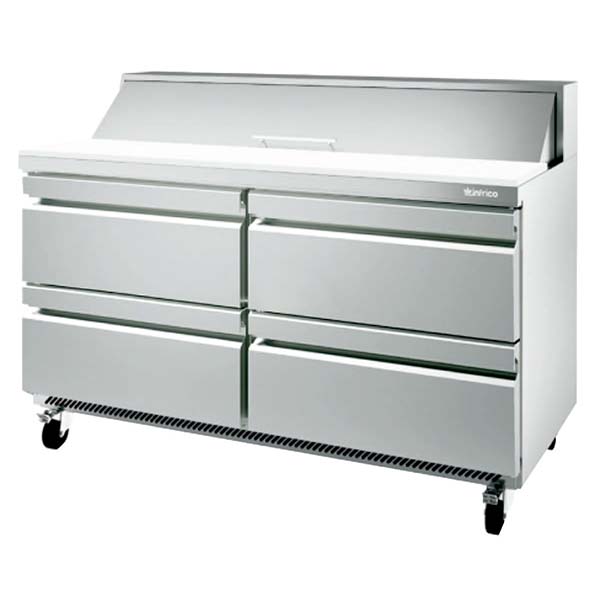Mesa refrigerada para preparacion de ensaladas y sandwiches Infrico - UC60P