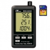 Data Logger de humedad, temperatura y barómetro MHB-382SD
