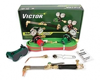 Equipo de Oxicorte VICTOR TECHNOLOGIES Medalist 350 con reguladores para gas propano acetileno