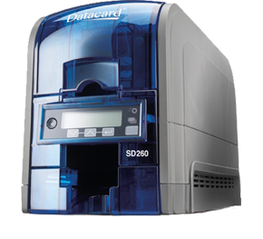 IMPRESORA DE TARJETAS DATACARD SD260 SIMPLEX, 100-CARD INPUT HOPPER