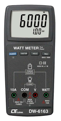 Watímetro Digital DW6163